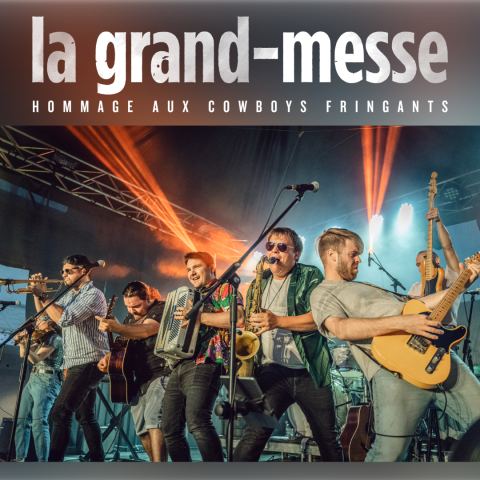 Poster: La Grand-Messe — Hommage aux Cowboys Fringants, Théâtre Belcourt, Friday, March 5