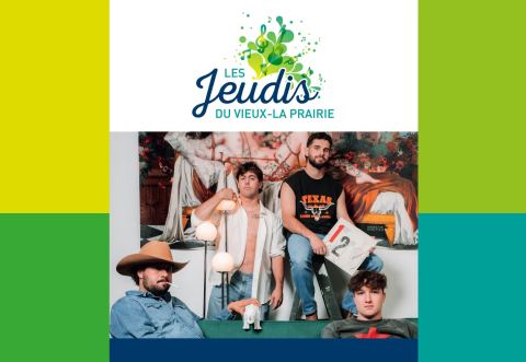 Poster: Classe moyenne | Les Jeudis du Vieux-La Prairie, Cœur du Bourg, Thursday, August 27