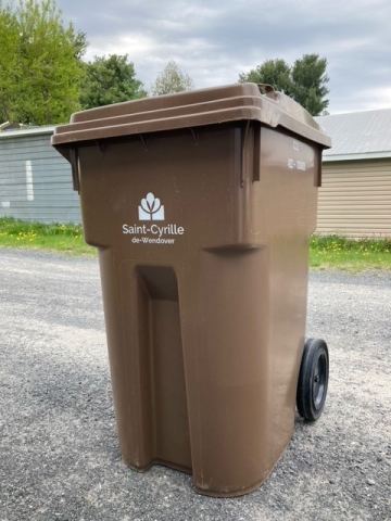 Poster: Bac brun (Compost)