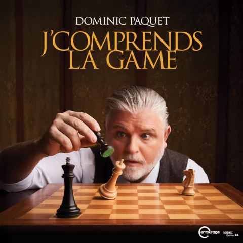Poster: Dominic Paquet — J’comprends la game — Supplémentaire