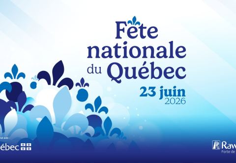 Affiche : Fête nationale à Rawdon | Marco Calliari Jérôme Charlebois Les Collègues