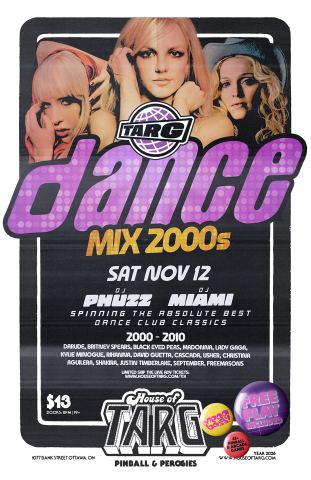 Poster: TARG Dance Mix - 2000s MEGA BASS Edition
