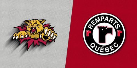 Poster: Remparts de Quebec c. Les Wildcats de Moncton