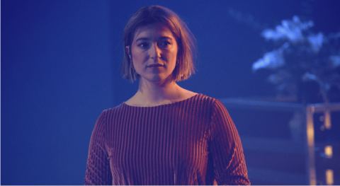 Poster: Je viendrai moins souvent en tournée au Théâtre du Bic