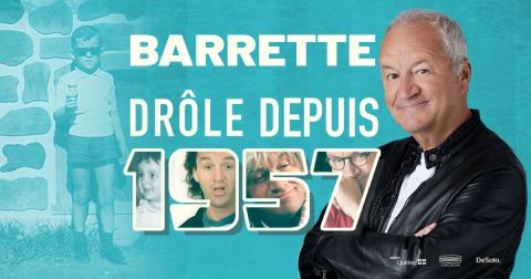 Poster: Michel Barrette à Québec | 22 novembre 2026