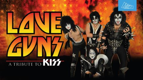 Poster: LOVE GUNS — Hommage à KISS
