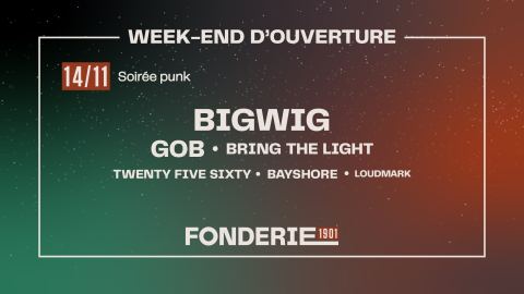 Poster: Weekend d'ouverture - Soirée Punk