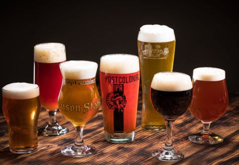 Poster: Atelier de dégustation : Les grandes familles de bières, Microbrasserie Hopfenstark, Saturday, April 22