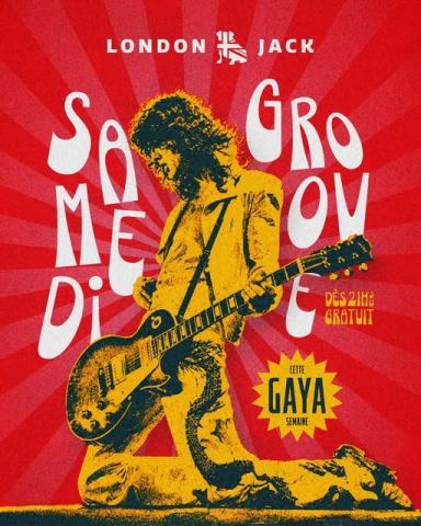 Poster: Samedi Groove, London Jack, Saturday, October 24