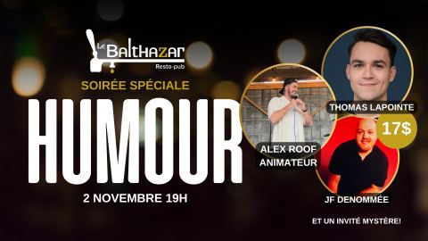 Poster: Show d'humour