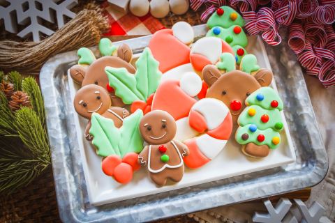 Poster: Atelier de décoration de biscuits de Noël