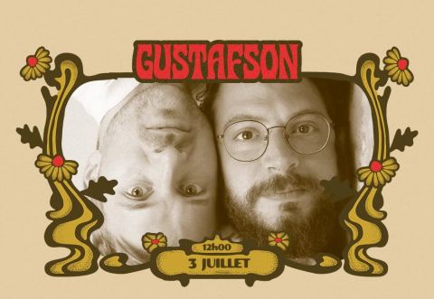 Poster: Gustafson @Petite-Vallée, Belvédère de Grande-Vallée (route 132, entrée Ouest du Village), Thursday, July 3
