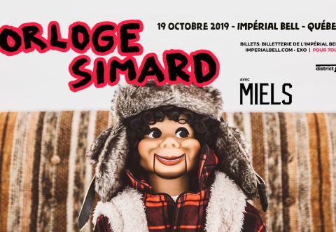 Poster: Ce soir ~ Orloge Simard avec MIELS / Samedi 19 oct / Impérial