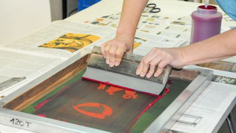 Poster: Initiation à la sérigraphie