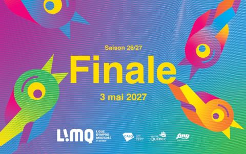 Poster: Ligue d'improvisation musicale de Québec — Finale