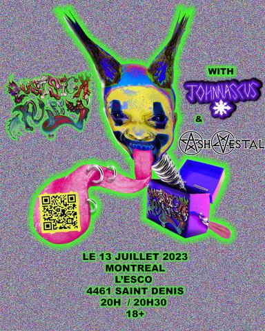 Poster: Lust$ickPuppy + JOHNNASCUS & ASH VESTAL
