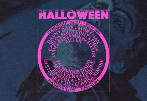 Poster: Halloween à la SAT, Société des arts technologiques [SAT], Friday, October 30