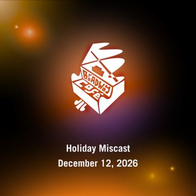 Poster: Broadway Café: Holiday Miscast