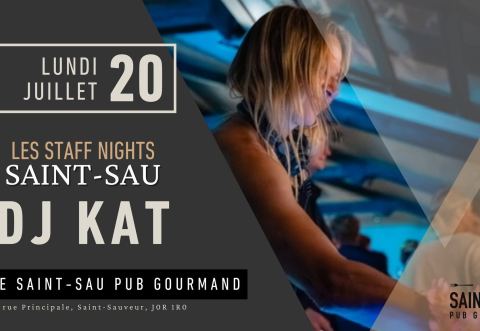 Poster: LES LUNDIS STAFF NIGHTS - DJ KAT