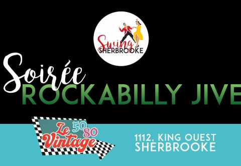 Poster: Soirée Rockabilly Jive au Vintage 5080, Le Vintage 5080, Wednesday, January 28