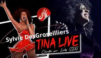 Poster: Tina Live Sylvie De Groseillers, Restaurant Allegro, Saturday, January 23