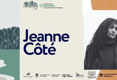 Poster: Jeanne Côté + Luan Larobina à L'Anse-au-Griffon