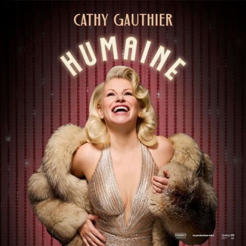 Poster: Cathy Gauthier – Humaine, Espace Théâtre Muni-Spec, Friday, March 26