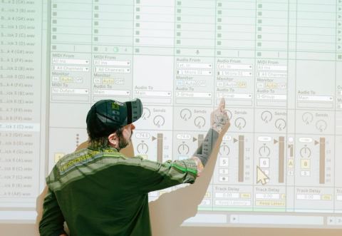 Poster: Production musicale avec Ableton Niveau 2, Société des arts technologiques [SAT], Wednesday, January 20