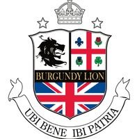 Burgundy Lion logo