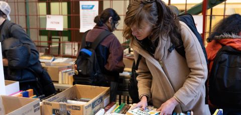 Poster: Concordia Epic USED Book Fair, J.W. McConnell Building, Tuesday, November 3