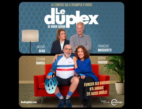 Poster: Le Duplex, Salle Dussault, Saturday, April 24