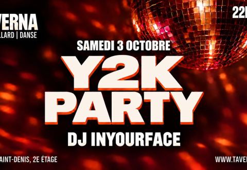 Poster: LE RENDEZ-VOUS avec DJ INYOURFACE, Taverna, Saturday, October 3