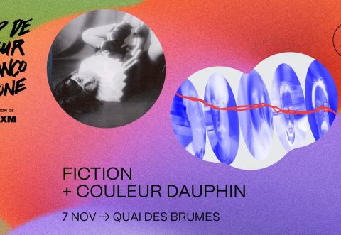 Affiche : FICTION + COULEUR DAUPHIN | CCF25