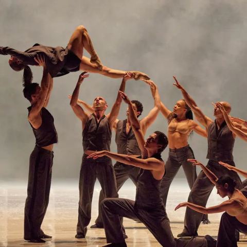 Poster: Ballets Jazz Montréal | Dance Me - Musique de Leonard Cohen