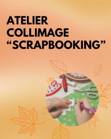Poster: Atelier de collimage (scrapbooking)