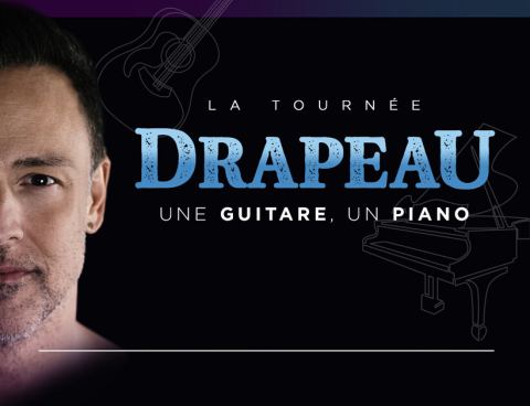 Poster: Étienne Drapeau - Une guitare, un piano