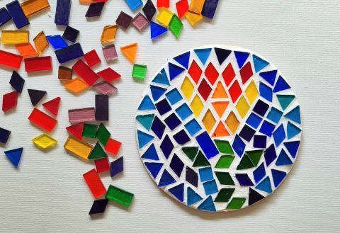 Poster: Atelier de création d’une mosaïque, Maison de la culture d'Outremont, Thursday, November 26