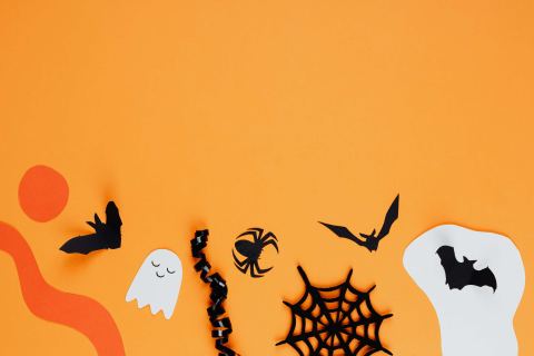 Poster: Halloween : Bricolage libre, Bibliothèque de Saint-Léonard, Saturday, October 31