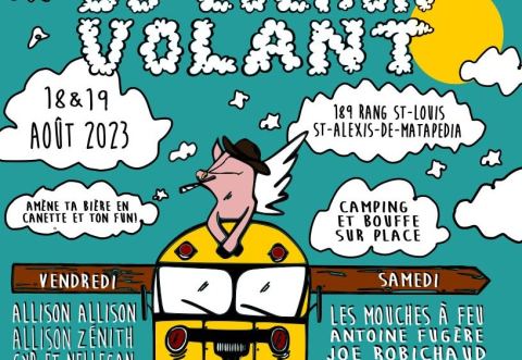 Poster: Festival du Cochon Volant - 18/19 août 2023