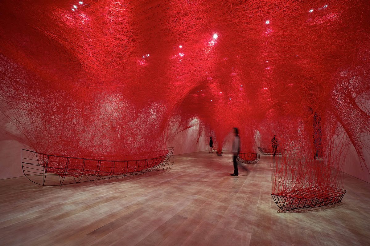 Chiharu Shiota : Les frémissements de l'âme