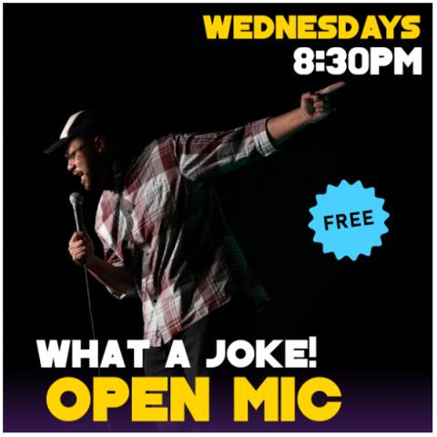 Poster: VCA: Standup Open Mic, Vermont Comedy Club, Wednesday, October 14